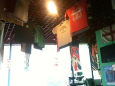 Banners and shirts