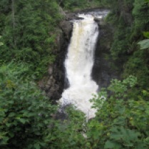 Moxie Falls, the tallest fall in Maine